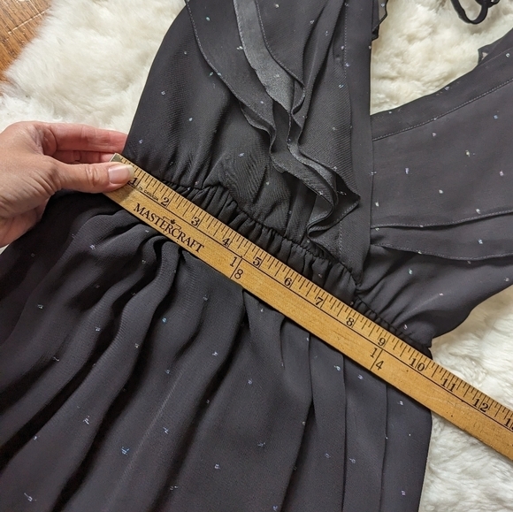 Vintage Wayne Clark black midi dress - Picture 12 of 14